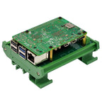 DIN Rail Mount Screw Terminal Block Adapter Module for Raspberry Pi 5 4B 3B+ 3B 3A+ 2B 1B+ 1A+ Zero-W ZERO-2W