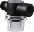 Mudder 1 Pack Water Pump Strainer Filter, RV Replacement 1/2 Inch Twist-On Pipe Strainer Compatible with WFCO or Shurflo Pumps
