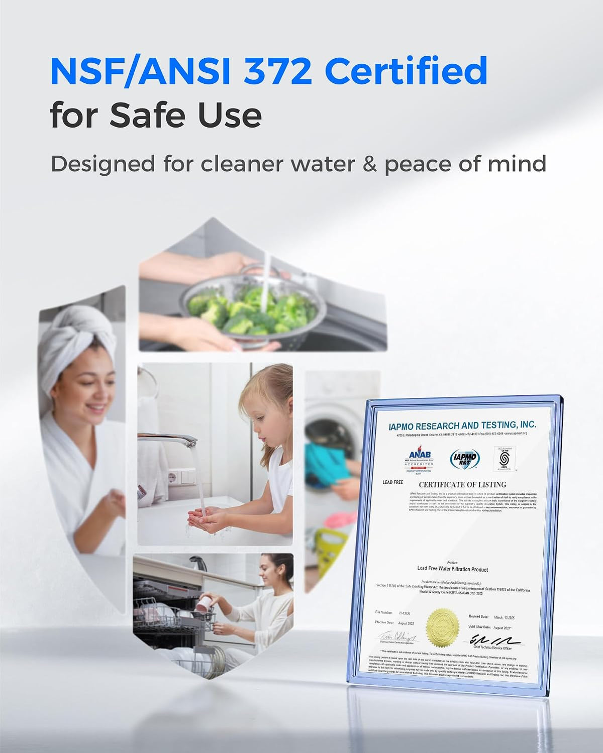 WHF2E-FC Whole House Water Filter System for Cleaner Well Water