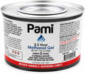 Pami Chafing Fuel Cans - Chafing Dish Fuel Cans with 2.5-Hour Burn Time, Methanol Fuel Gel Cans for Food Warmer