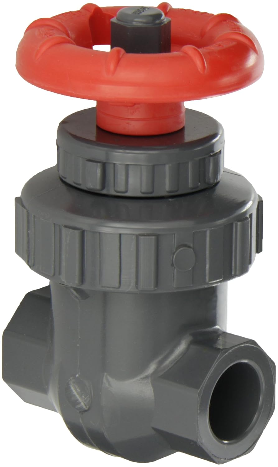 Spears PVC Gate Valve, Non-Rising Stem, Buna-N O-Ring, 1/2" Socket