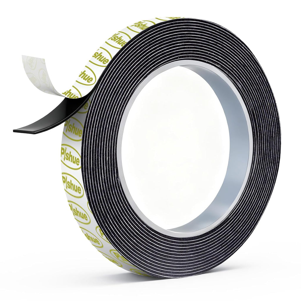 Double Sided Mounting Tape Heavy Duty, Damage Free No Residue, 0.39"×16.5FT