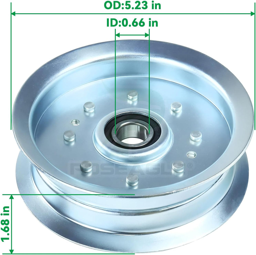756-05034A GY20629 Idler Pulley for John Deere 42" 48" D140 Deck