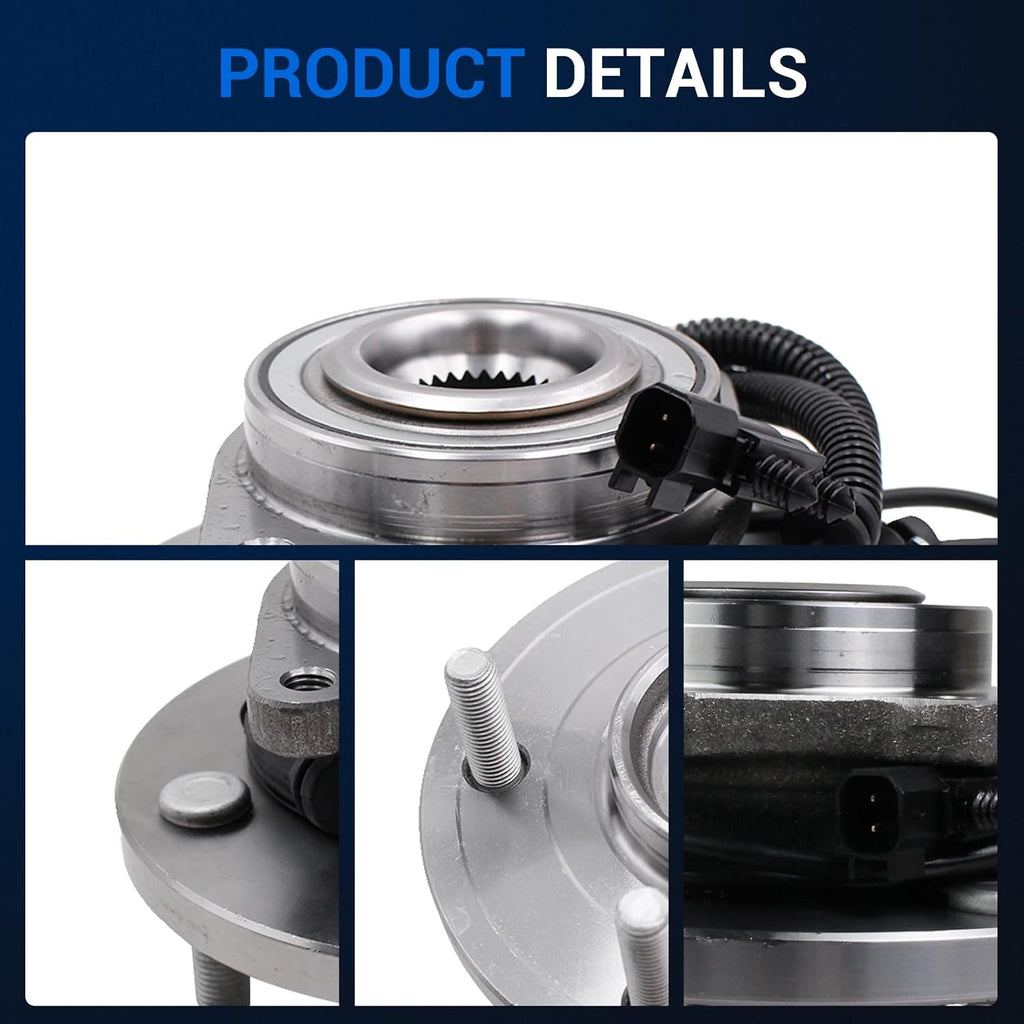 Autoround 513273 Front Wheel Hub Assembly Fit for 08-16 Dodge Grand Caravan