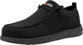 Slip On Steel Toe Shoes Men Loafers Work Safety Tennis Sneakers | Lightweight, Comfortable, Walking, Wide, Hands