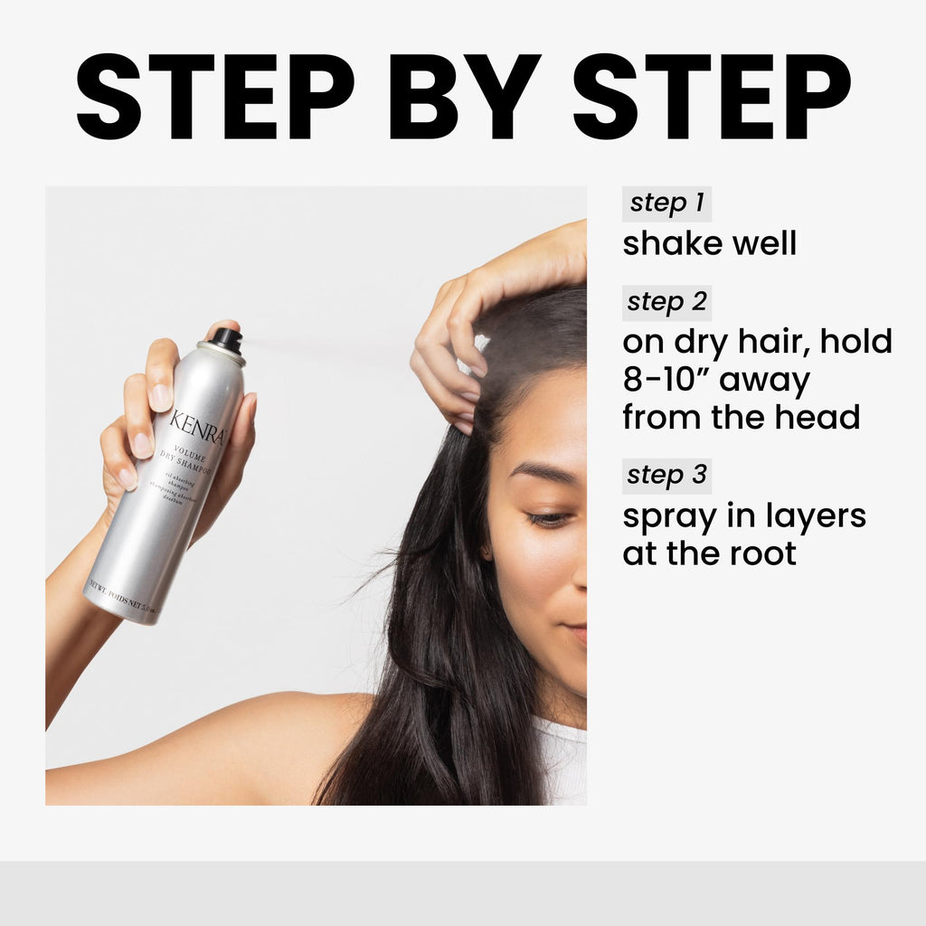 Professional Volume Dry Shampoo | Oil Absorbing Spray | All Hair Types | 5 oz (2-Pack)