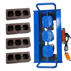 Cement Block Forming Machine, Brick Making Machine, Multiple Molds Optional, 23kn Pressure, 45s Fast Forming, 30