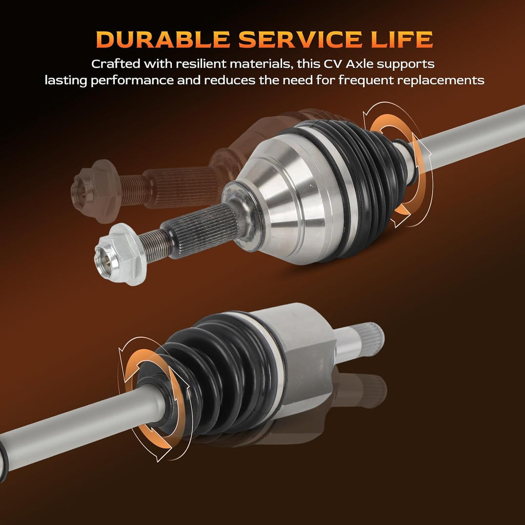 ASAPE Front Left Right CV Axle Shaft Set of 2 Compatible with 2011-2014 for Ford Explorer 3.5L FWD 66-2283