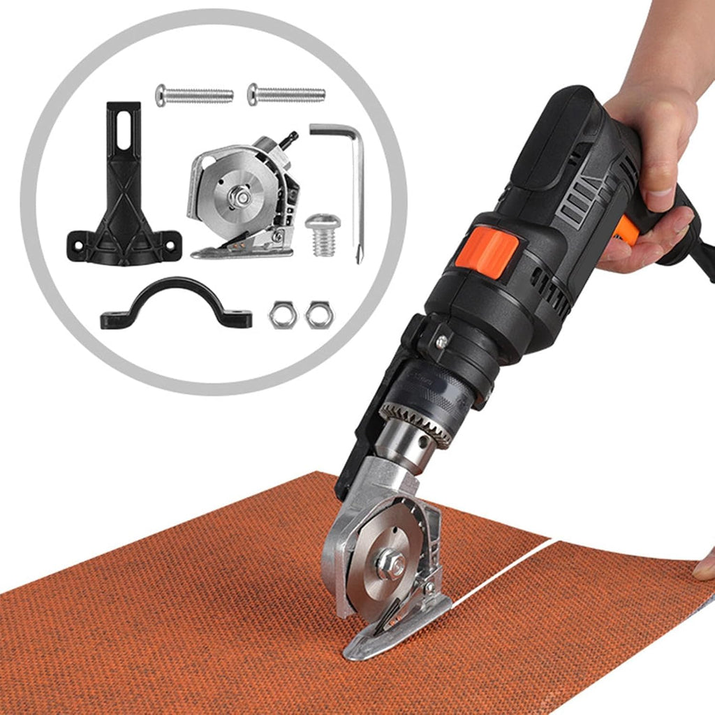 Electric Drill Shears Attachment, Stainless Steel Sheet Metal Cutter Drill Attachment, High-Speed DIY Metal Nibbler