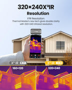 Thermal Master P1 Thermal Camera for USB-C iOS/Android, 320x240 Resolution