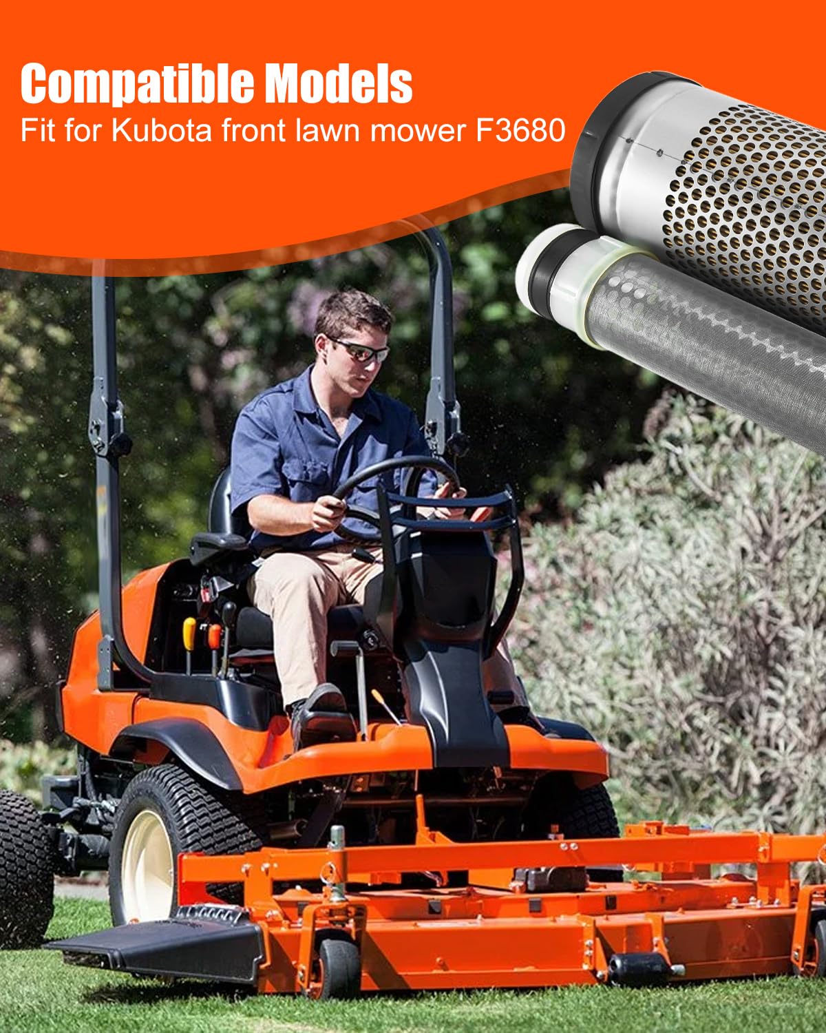 Filter Kit Fit for Kubota Replace TC020-16320 T0270-93220 T0270-16321