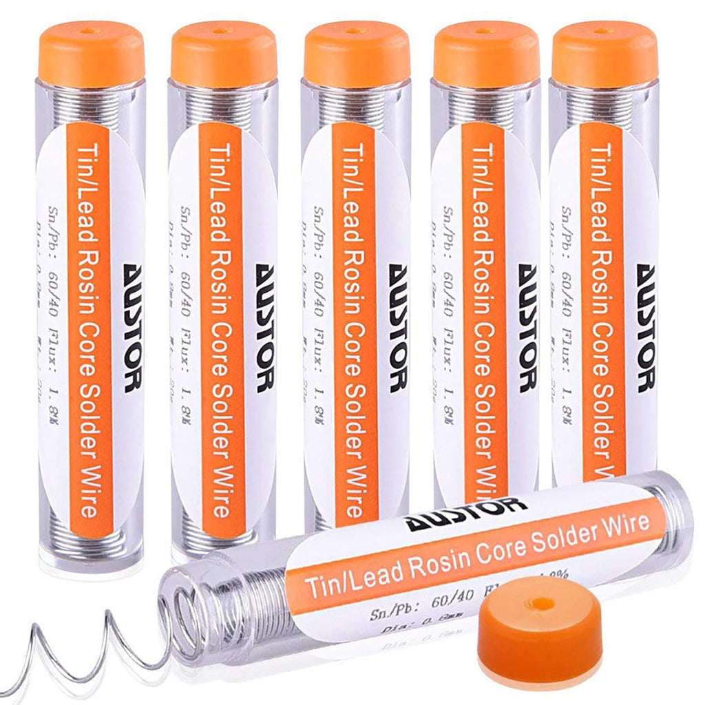 AUSTOR 60-40 Rosin Core Solder Wire Tin Lead Electrical Soldering Tools