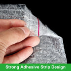 100 Pack 5x7 Inch Bubble Out Bags Pouches, Clear Bubble Protective Wrap Bags, Bubble Double Walled Cushioning Pouch