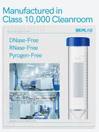 50ml Centrifuge Tubes with Screw Caps DNase/RNase Free & Pyrogen Free