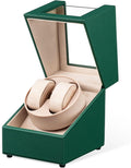 Watch Winder for Automatic Watches, Double Automatic Watch Winder Box, Automatic Watch Display Storage Rotation