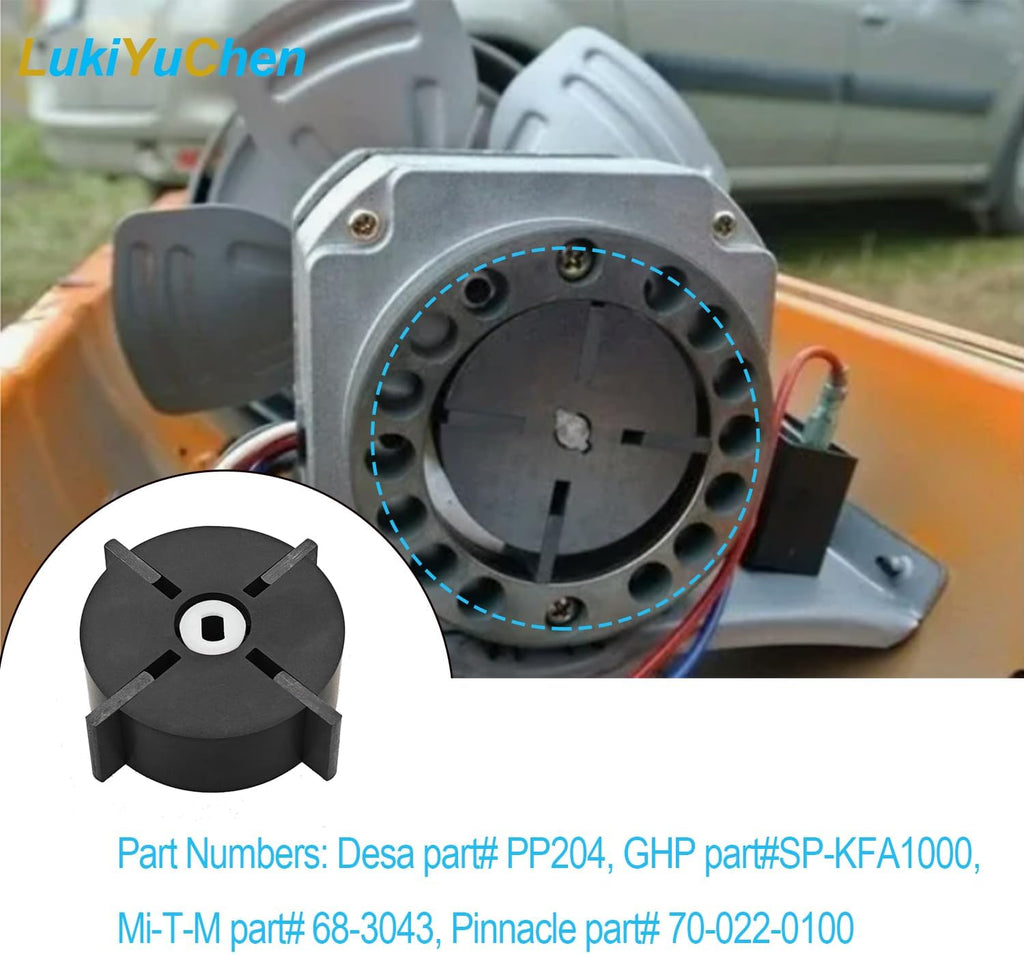 PP204, HA3004 1/2" Thick Rotor Kit Fit for Desa, Reddy, Master Space Heater