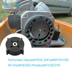 PP204, HA3004 1/2" Thick Rotor Kit Fit for Desa, Reddy, Master Space Heater