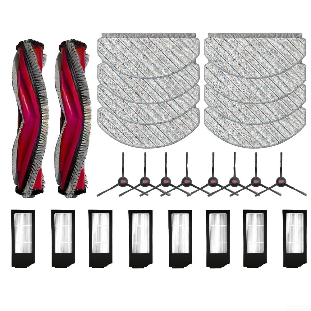 Roller Brush And Cleaning Components For Yeedi For C12 For Pro Plus Vacuum With Multiple Replacement Pieces In One Package