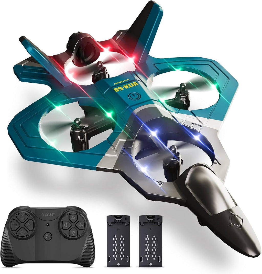 Foam RC Plane for Adults Kids, Remote Control Airplane Toys for Boys Kids Adults Beginners, RC Planes Fighter Jet