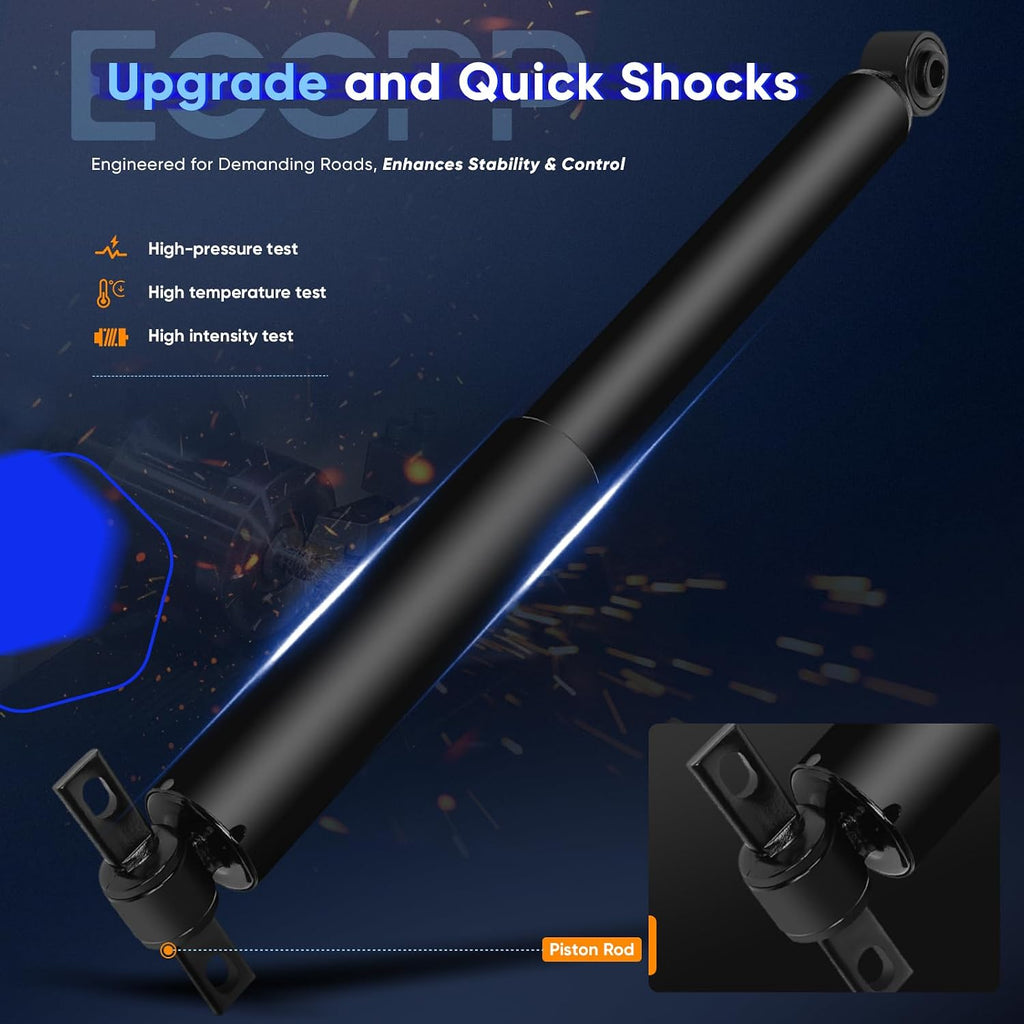 Rear Shocks, ECCPP Shocks Absorbers for Honda Odyssey 2005-2017