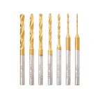 Dremel 628HP 7 Piece Titanium-Coated Rotary Drill Bit Set