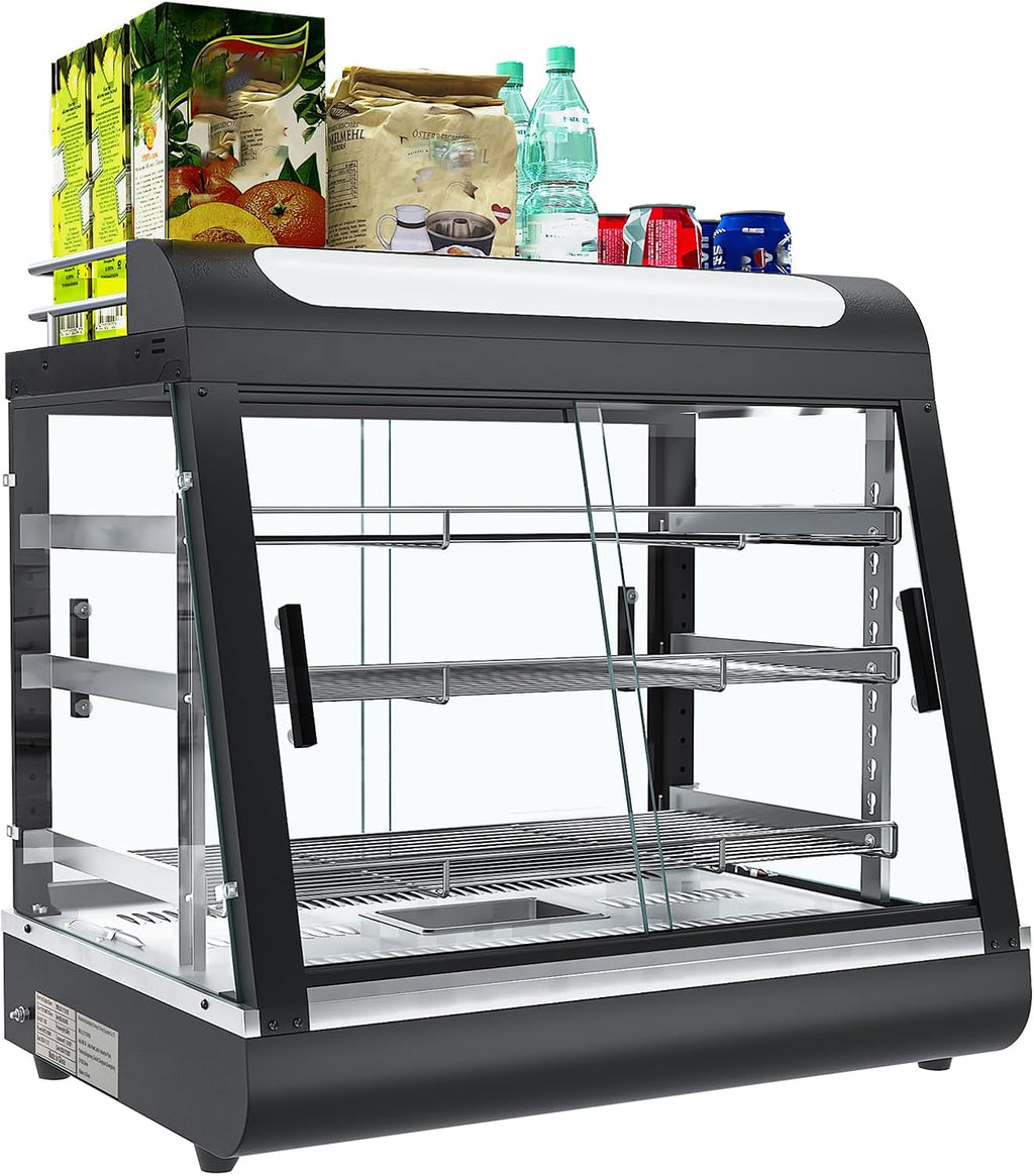 27" Countertop Food Warmer w/top Holder