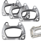 4-Pack MS97197 Exhaust Manifold Gasket, Stainless, Compatible with MS 97197