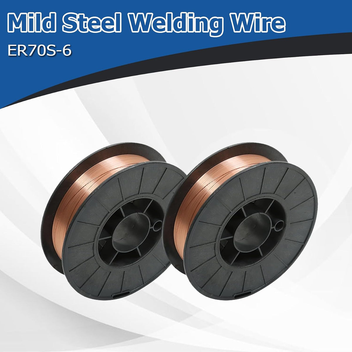 WFLNHB 2 Spool 0.023 Inch Solid Mig Welding Wire 10 Pound Spool ER70S-6