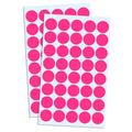 8000 Pack, 3/4" Round Dot Stickers Circle Labels - Pink