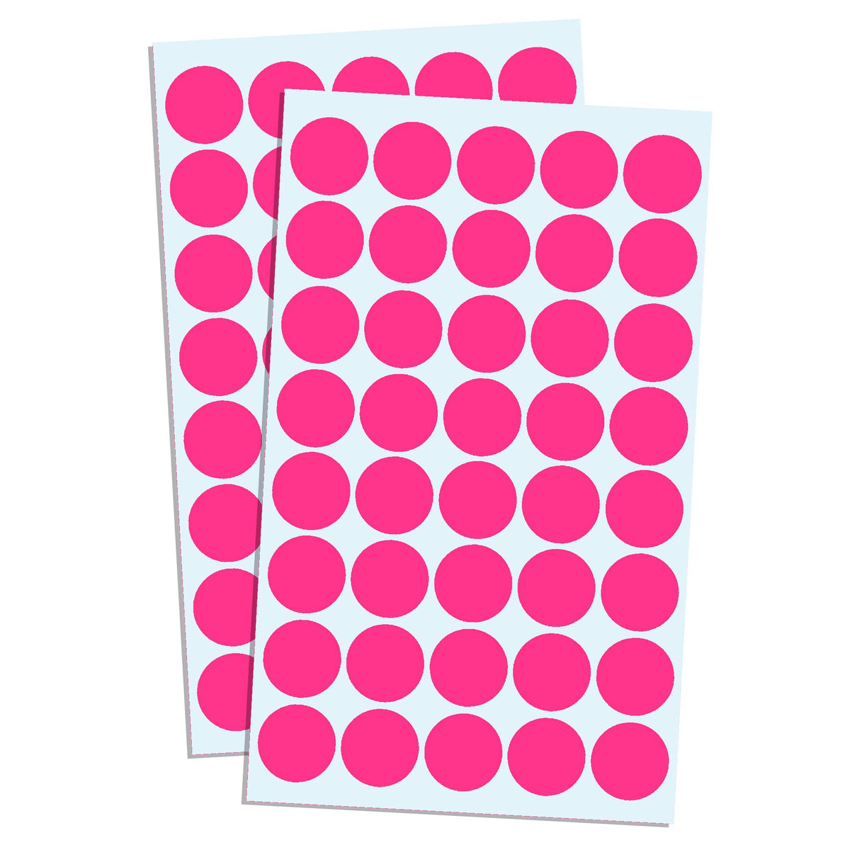 8000 Pack, 3/4" Round Dot Stickers Circle Labels - Pink