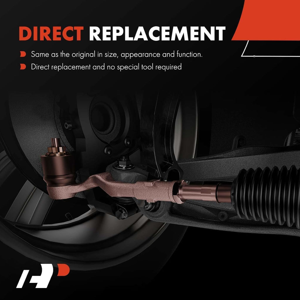 A-Premium Front Outer Tie Rod End Fix Uneven Tire Wear Compatible with Ford