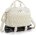 Camera Sling Bag, Portable Small Camera Bags for Photographers with Tripod Holder, Waterproof DSLR/SLR/Cute Camera