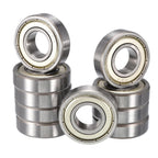 DEEG 10 PCS R8ZZ 1/2" x 1-1/8" x 5/16" Double Shielded Ball Bearing