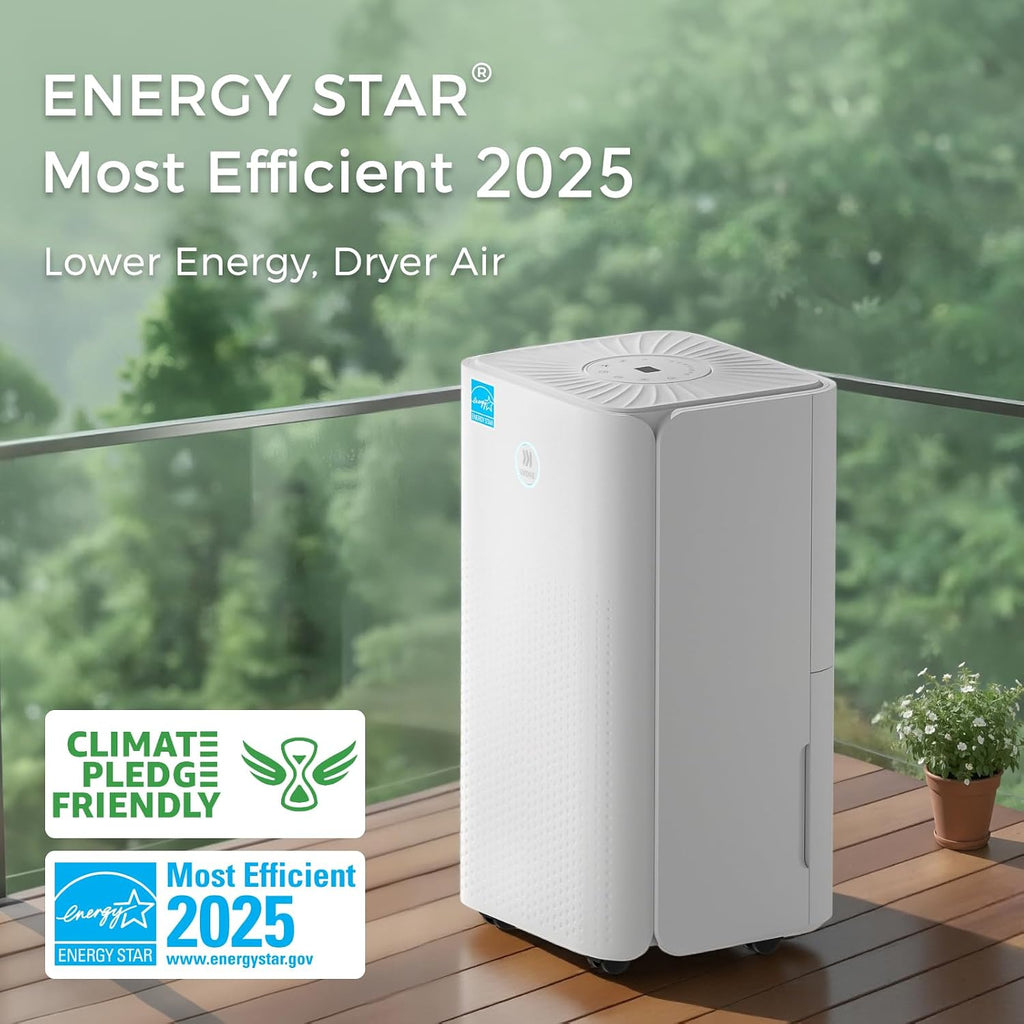 Dehumidifiers for Home, 1750 Sq. Ft Energy Star Most Efficient 2025 Small Dehumidifier for Basement and Bedroom