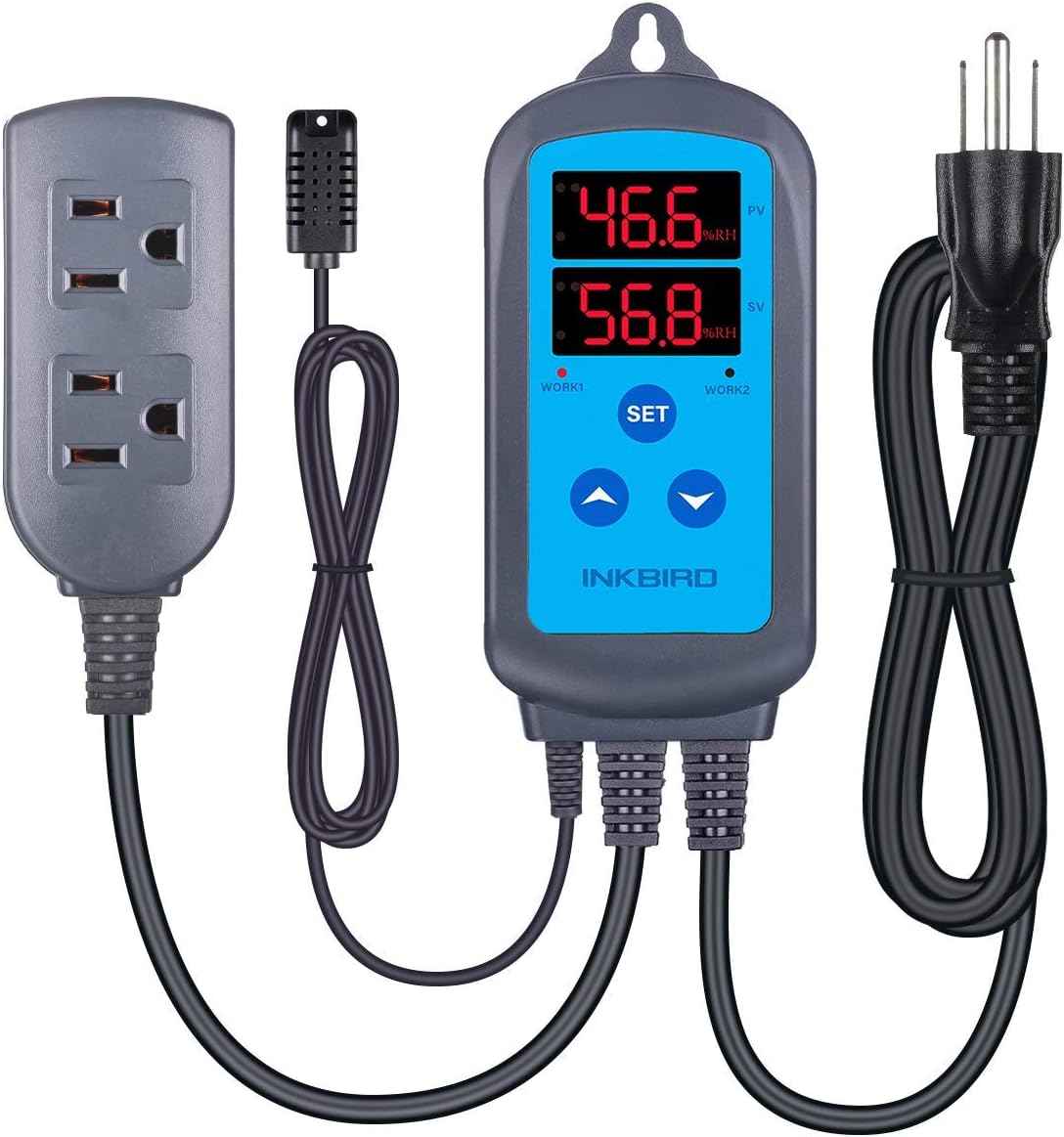 ITC-308 Temperature Controller with IHC-200 Humidity Controller
