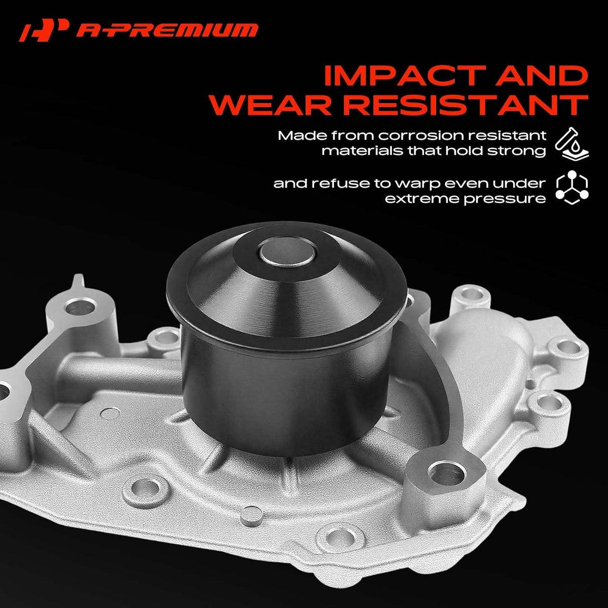 A-Premium Engine Water Pump (3.0L DOHC) Compatible with Toyota, Lexus