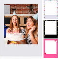 32 x 24 in Large Photo Booth Selfie Frame Props, White Vertical