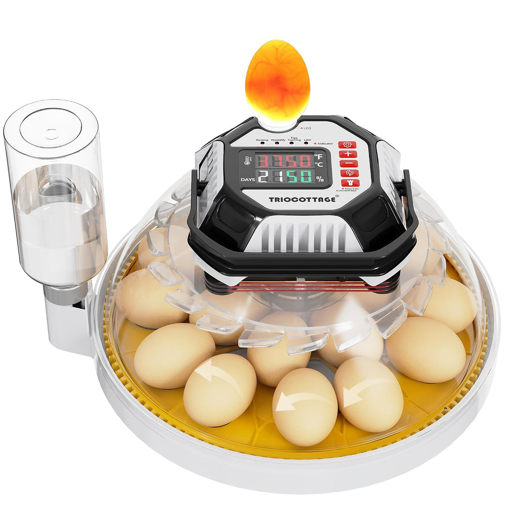 Egg Incubators for Hatching Eggs, Temperature&Humidity Control