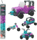 Mechanicals - Off-Road Renegades Purple - 300 Pieces STEM/STEAM Interlocking Connecting Building + Construction Toy