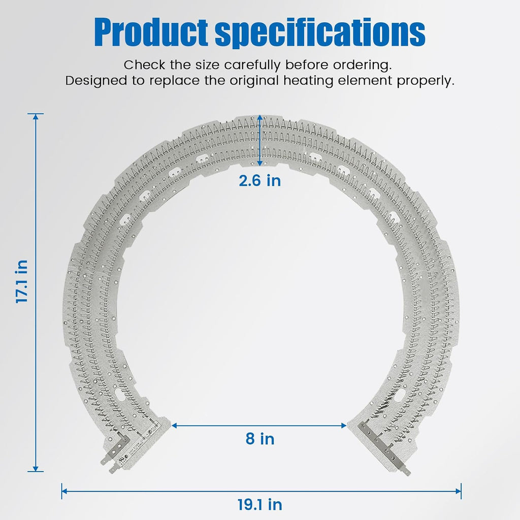 WE11M10001 Dryer Heating Element, 240V 5130W