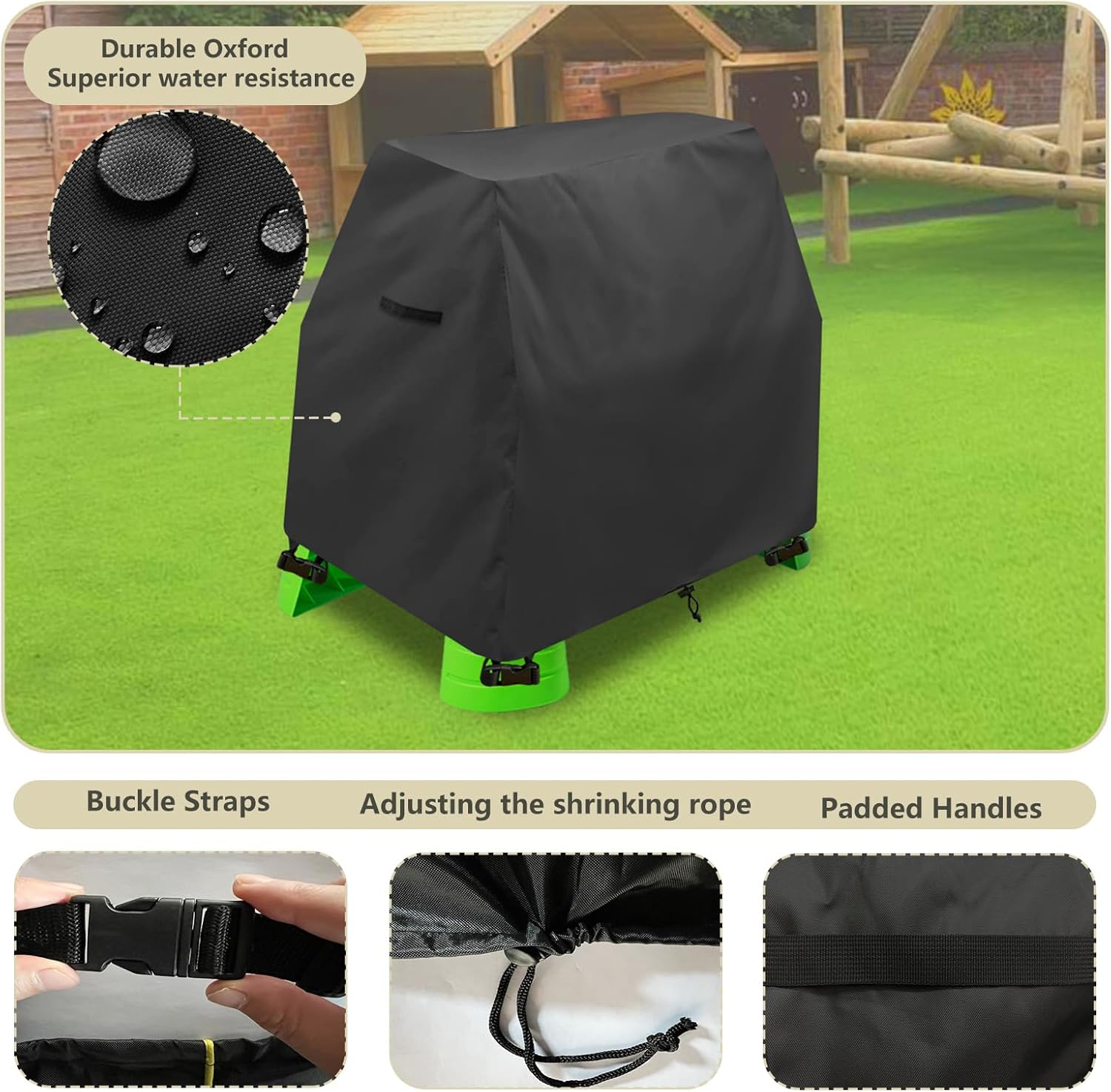 Kids Water Table Cover Fit Rain Showers Splash Pond Water Table,Waterproof Dust Proof Anti-UV Outdoor Toys