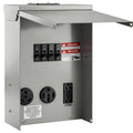 RV Temporary Power Panel, Weatherproof Pre‑Wired Receptacle Box