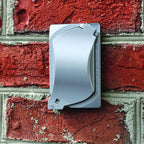 14147 1-Gang Universal Weatherproof Cover, Gray