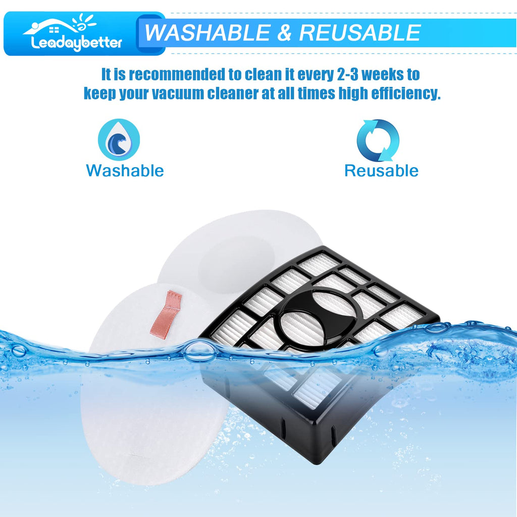 Vacuum Filter Replacement for Shark Rotator DuoClean Lift Away