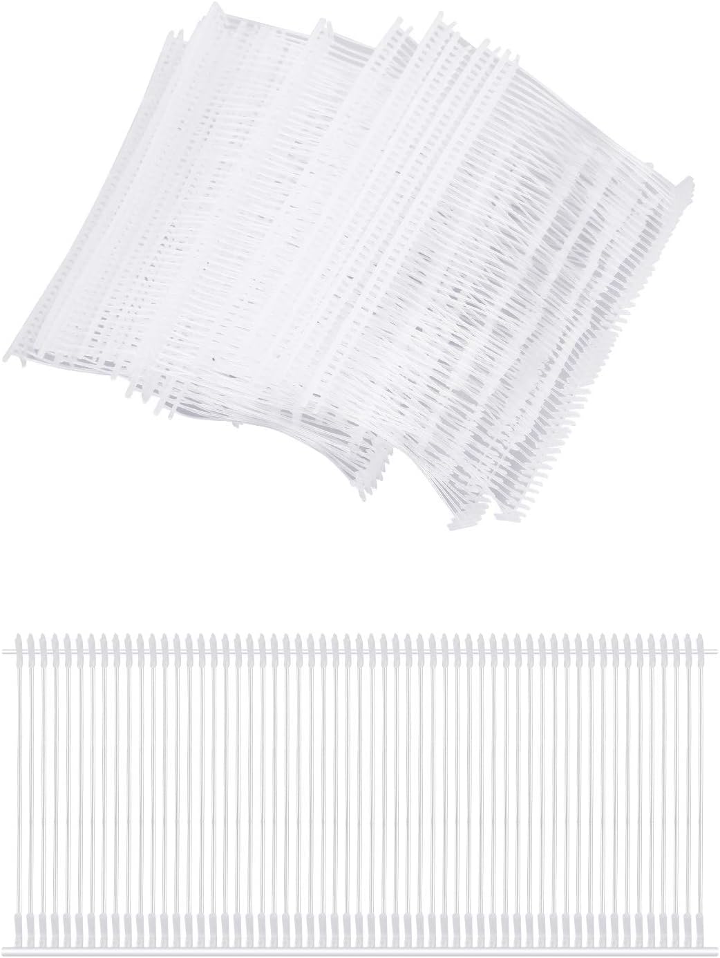 2 inch Standard Tagging Gun Fasteners, BS ONE 5000pcs Clothing Tag Barbs Attachments Price Label for All Standard