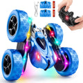 Remote Control Stunt Car 4WD 360° Flip Double‑Sided RC Cars, LED Light Bar, USB‑C Modular Battery, 2.4 GHz Outdoor