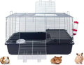 Large Pet Products Universal 2-Level Small Animals Home Critters Habitat Cage Narrow 3/8-inch Wire Spacing for Wide