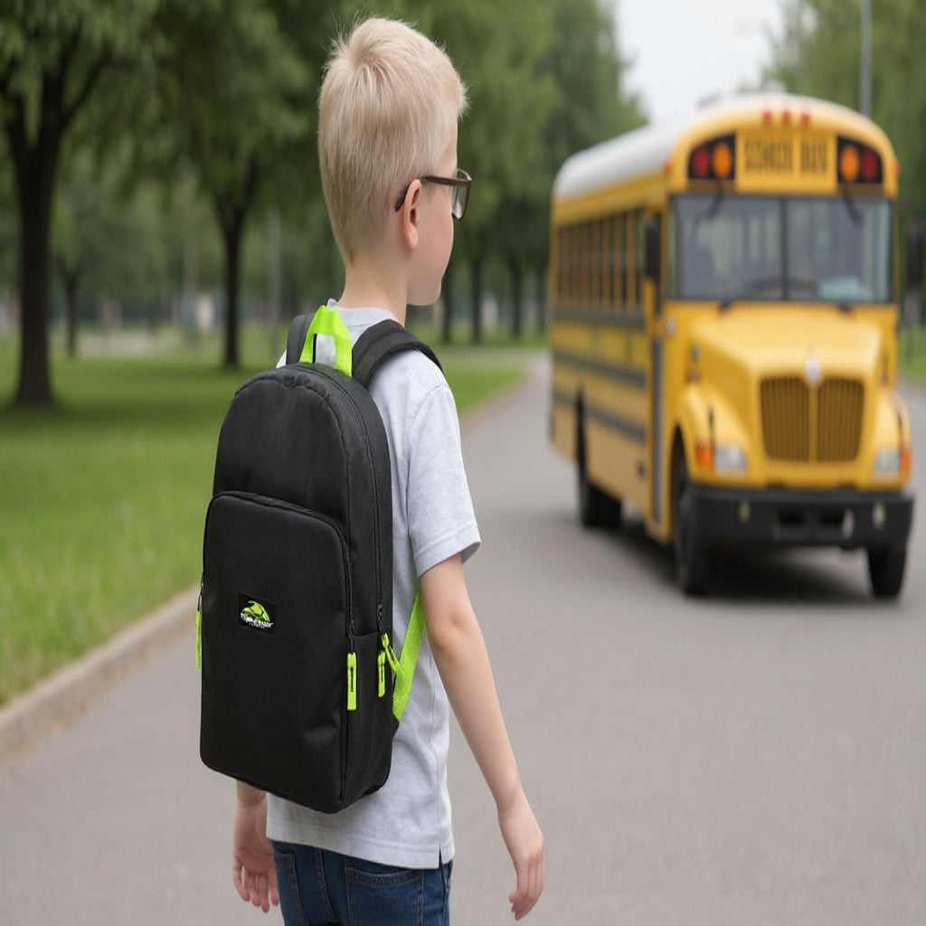 15 Inch Backpack for Kids, Preschool, Elementary & Middle School Students – Spacious Bookbag with Large Front Pocket