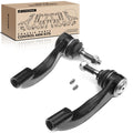 A-Premium 2 x Front Outer Tie Rod Ends, Compatible with Chrysler & Dodge
