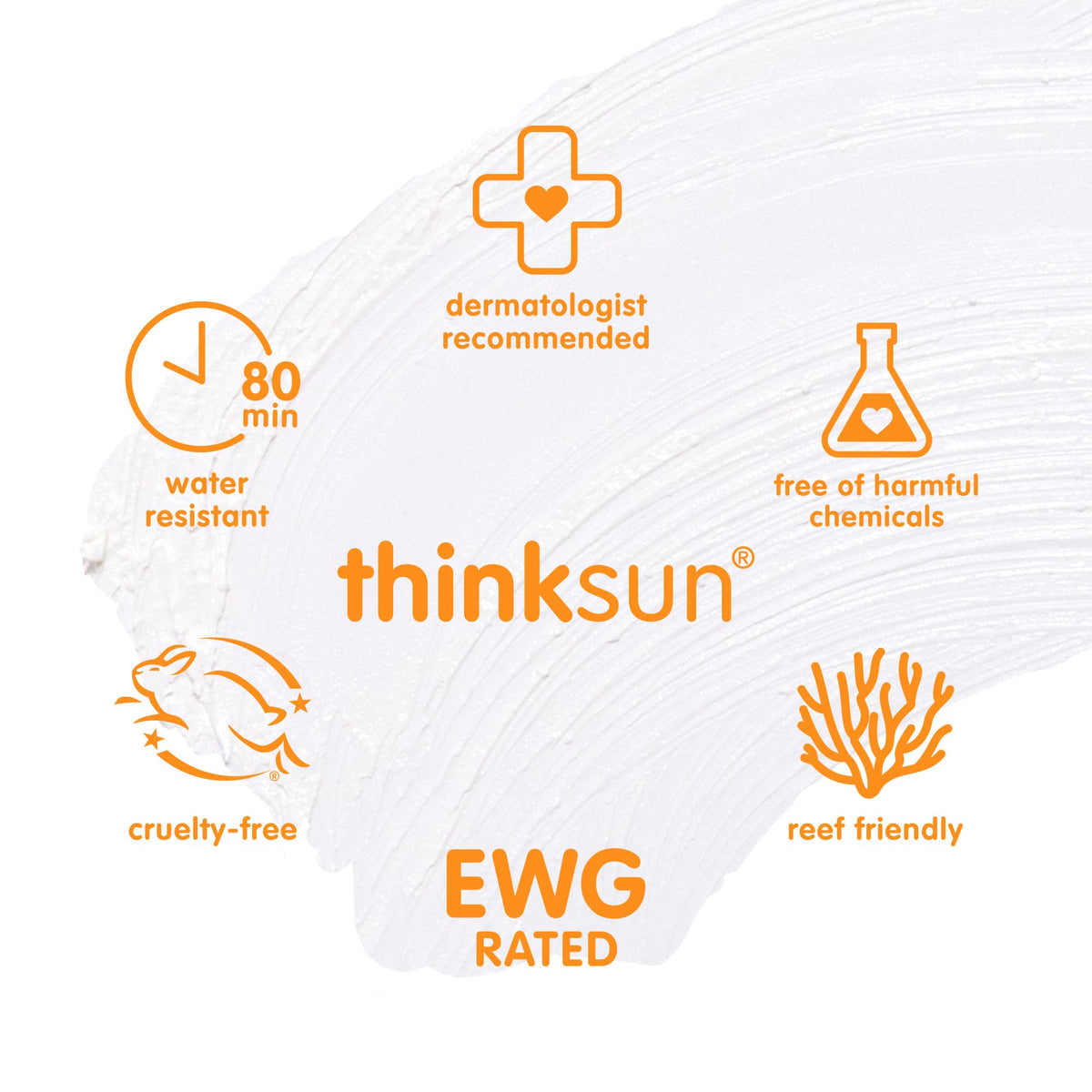 baby Mineral Sunscreen Stick SPF 30, 0.64 Oz, Vegan & Water Resistant